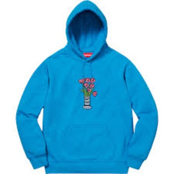 Supreme Flower Hoodie Man Size M - Picture 1 of 7